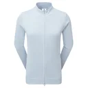 FootJoy Drirelease Full-Zip Lined pull femme, bleu glacé