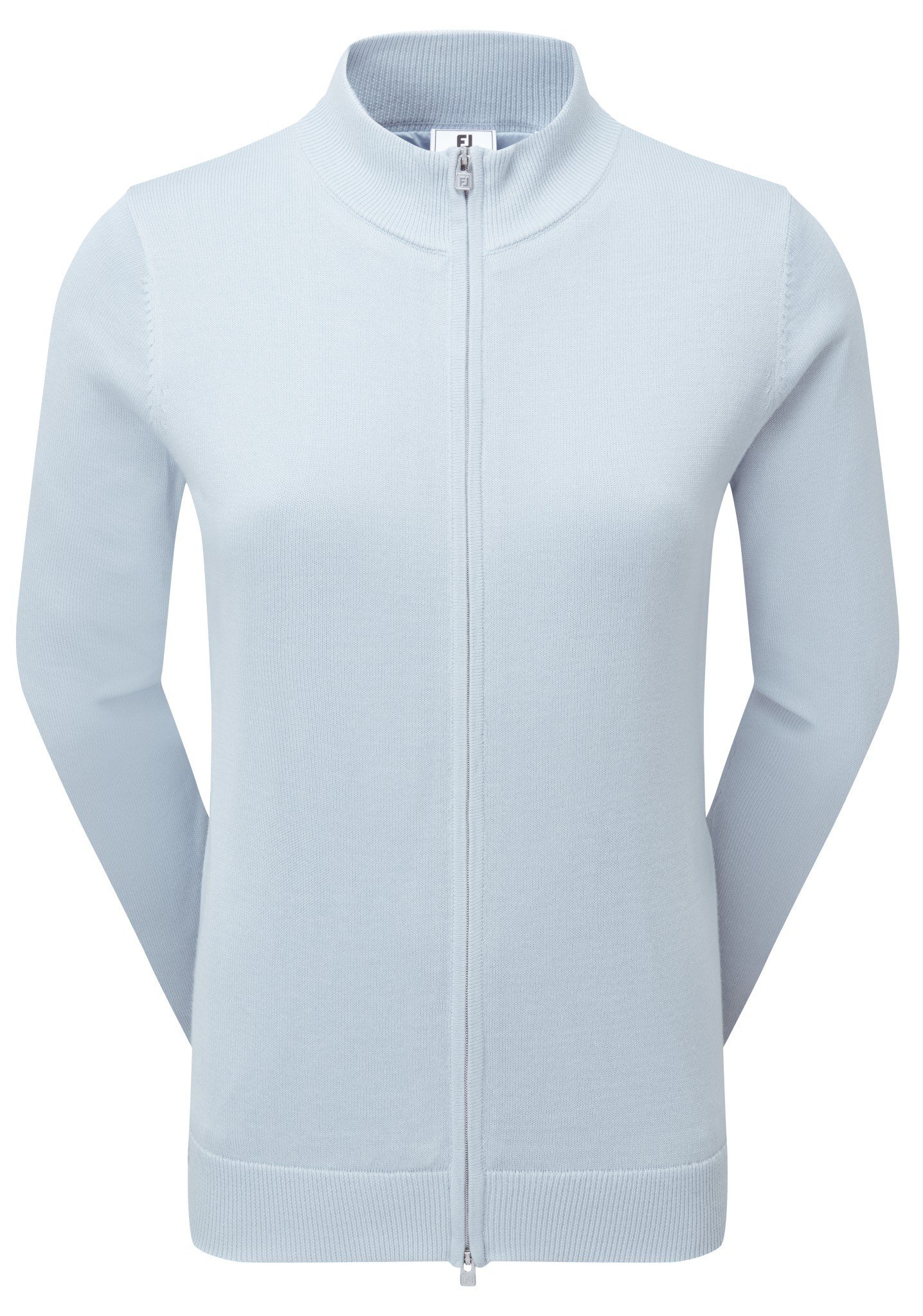 FootJoy Drirelease Full-Zip Lined pull femme, bleu glacé