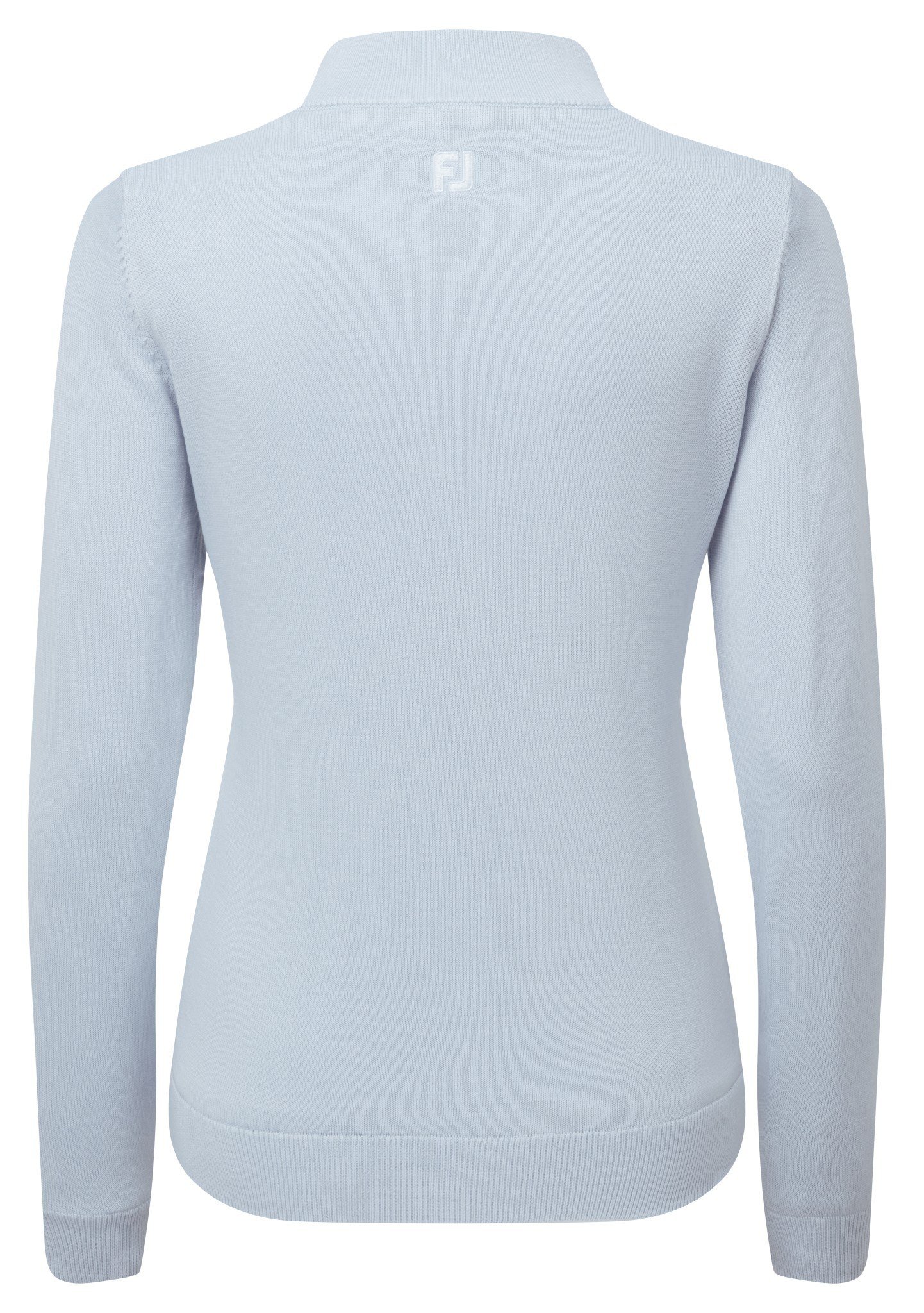 FootJoy Drirelease Full-Zip Lined pull femme, bleu glacé