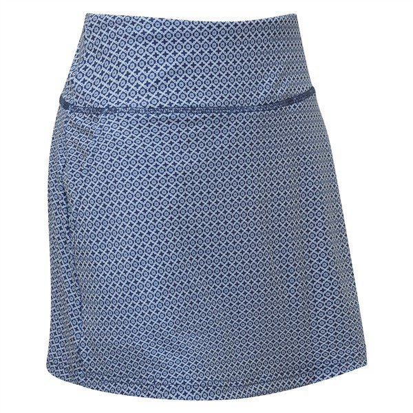 FootJoy Aerial Performance Knit jupe-short de golf femme, marine/blanc