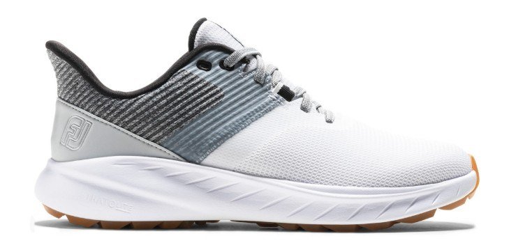 FootJoy Flex chaussures de golf femme, blanc/gris