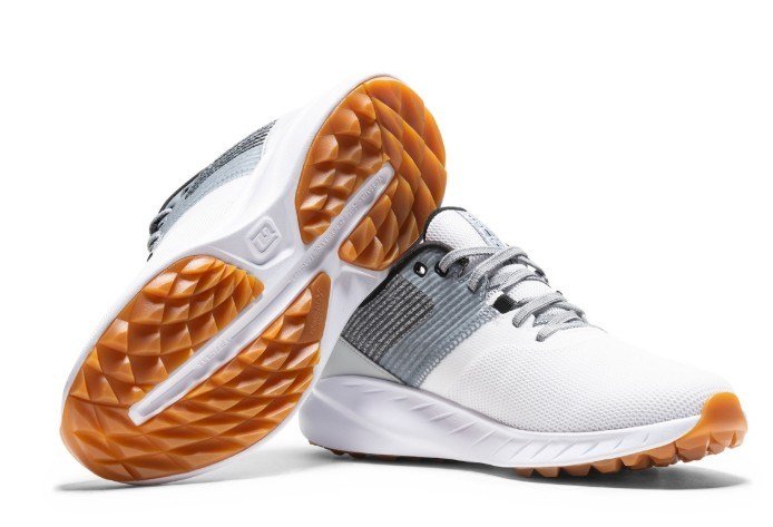 FootJoy Flex chaussures de golf femme, blanc/gris
