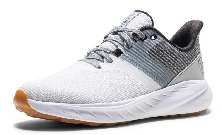 FootJoy Flex chaussures de golf femme, blanc/gris