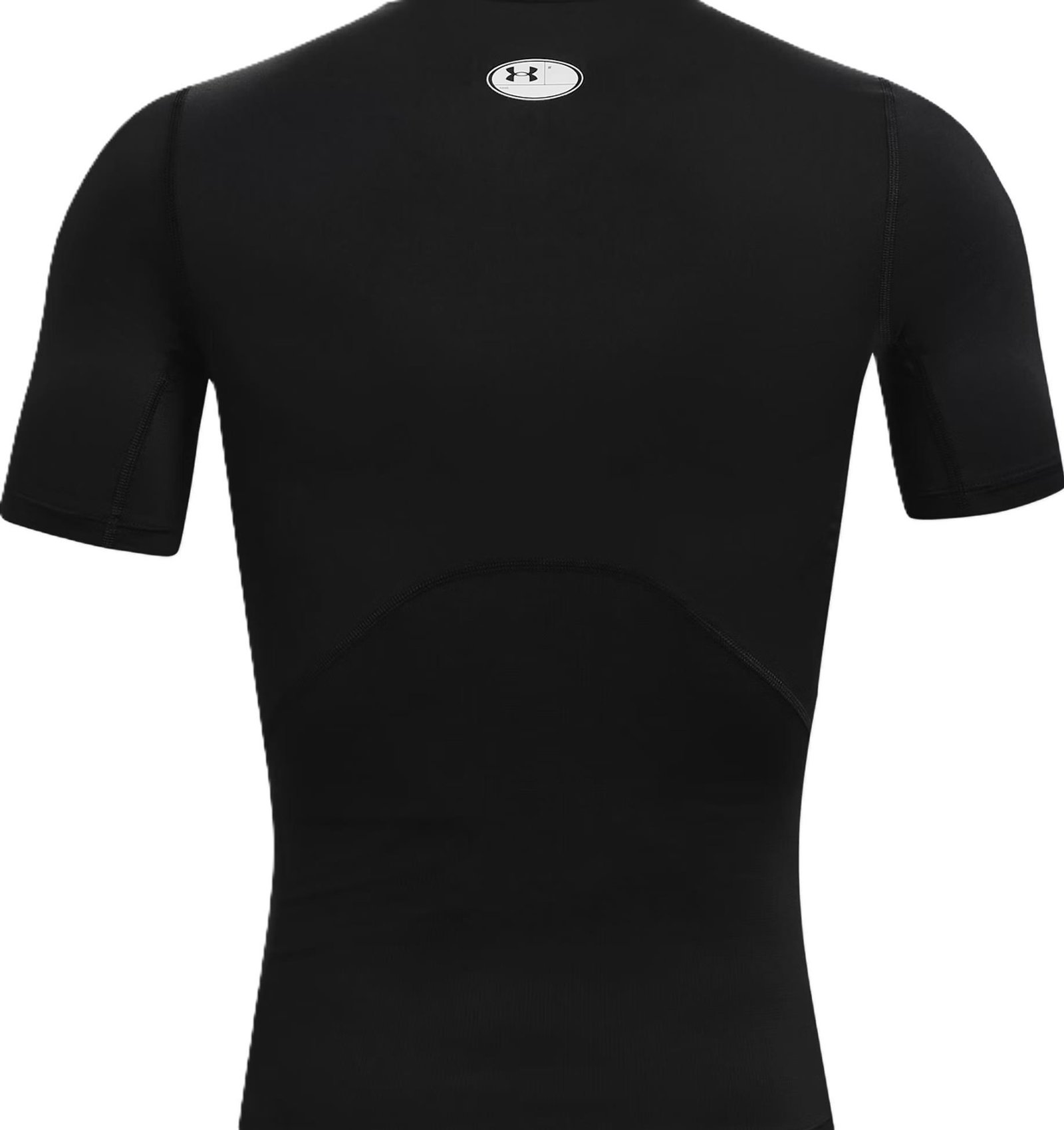 Under Armour HeatGear haut de compression homme, noir/blanc