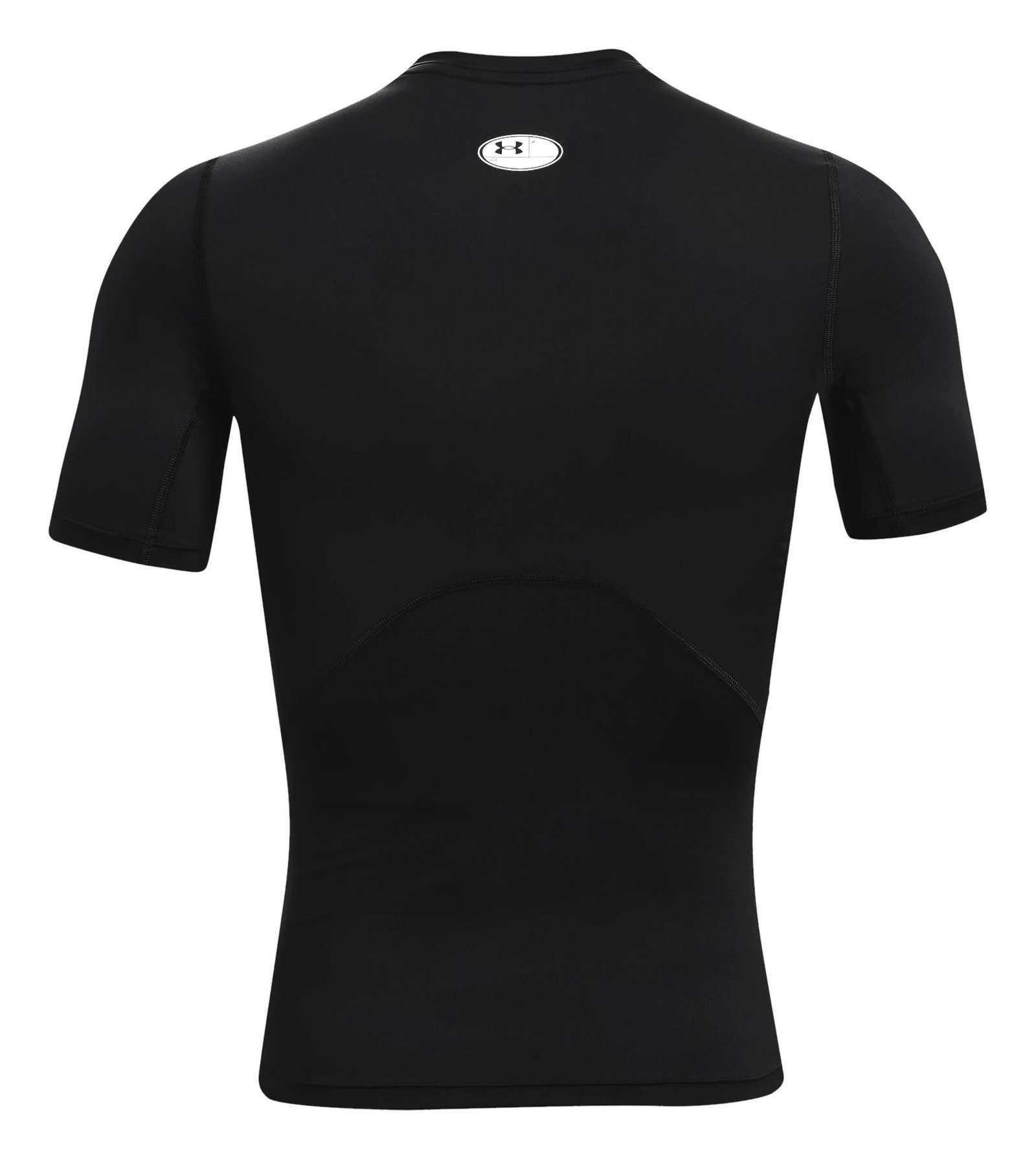 Under Armour HeatGear haut de compression homme, noir/blanc