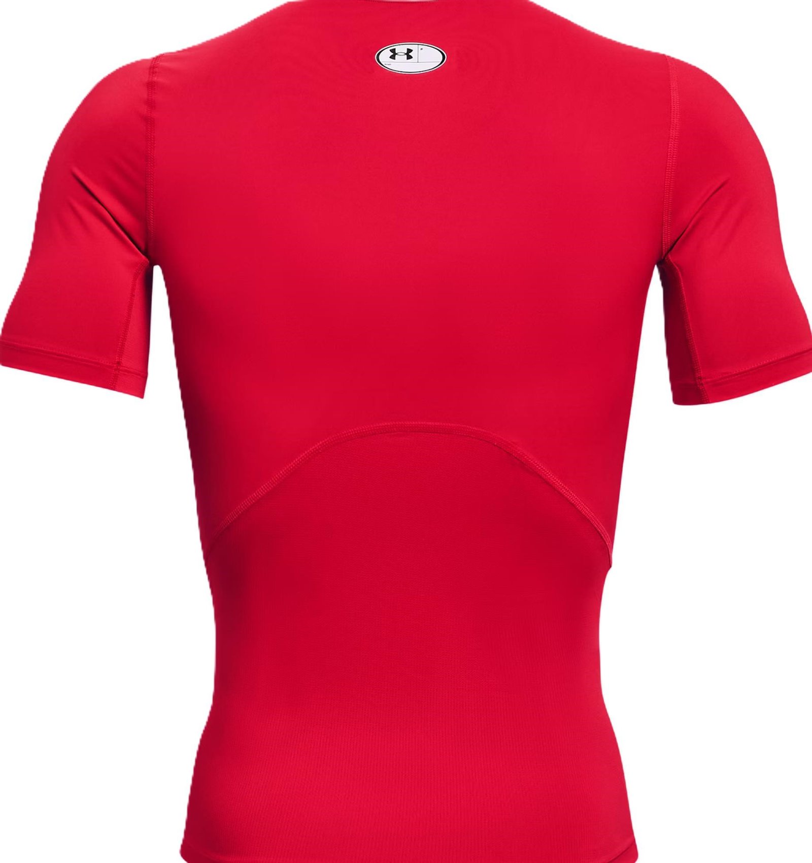 Under Armour HeatGear haut de compression homme, rouge/blanc