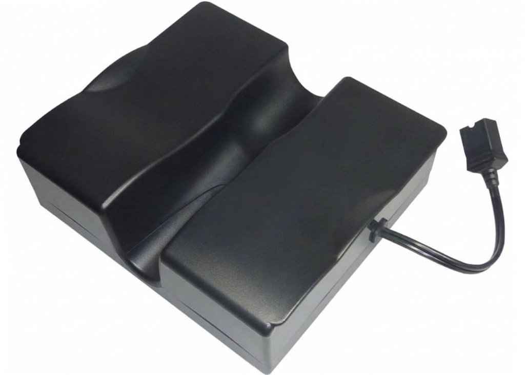 LionTec 12 V (14,4 V) - 26,0 Ah batterie pour Motocaddy série S 2018 et antérieures + chargeur, noir