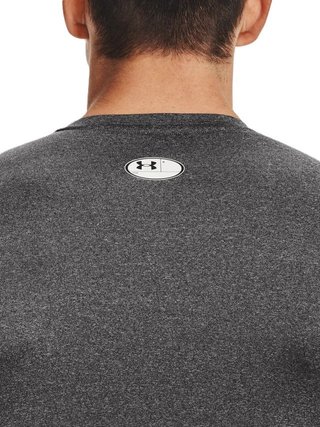 Under Armour HeatGear chemise de compression manches longues homme, carbon heather