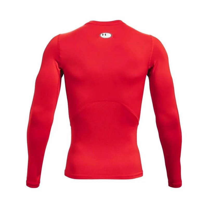 Under Armour HeatGear chemise de compression manches longues homme, rouge