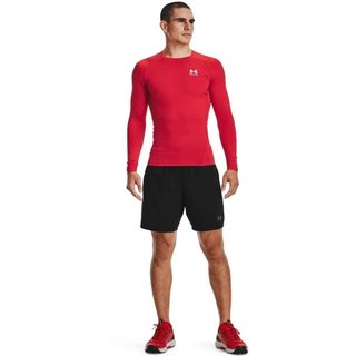Under Armour HeatGear chemise de compression manches longues homme, rouge
