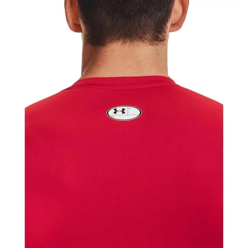 Under Armour HeatGear chemise de compression manches longues homme, rouge