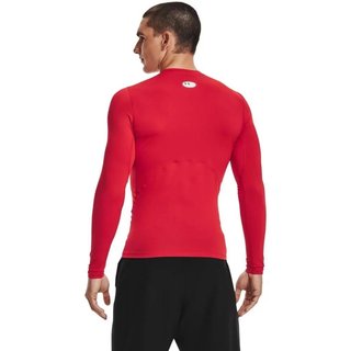 Under Armour HeatGear chemise de compression manches longues homme, rouge