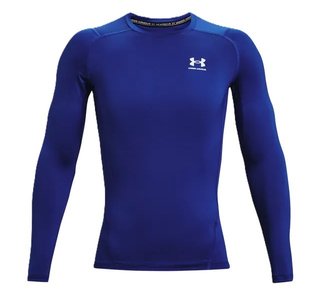Under Armour HeatGear compression manches longues homme, royal