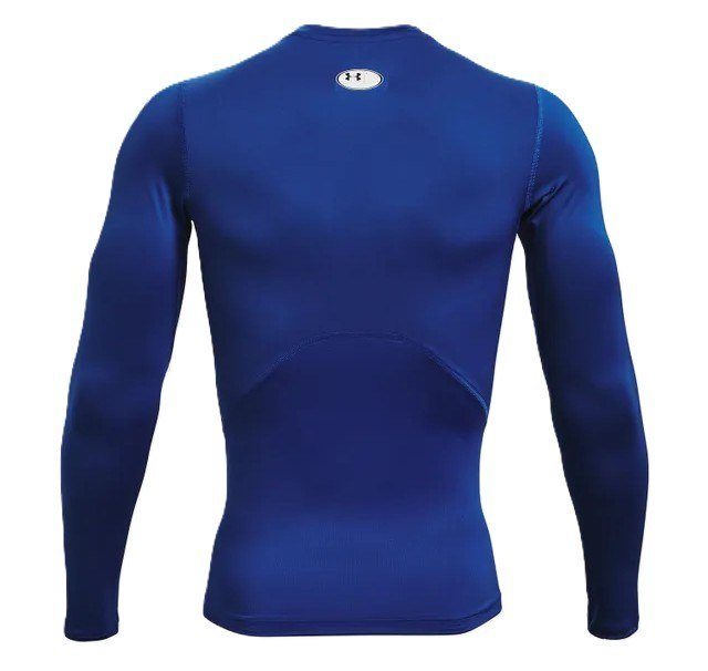 Under Armour HeatGear compression manches longues homme, royal