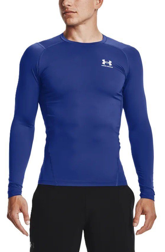 Under Armour HeatGear compression manches longues homme, royal