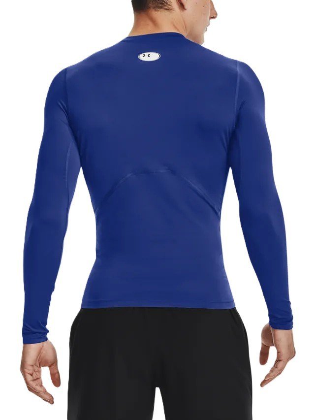 Under Armour HeatGear compression manches longues homme, royal