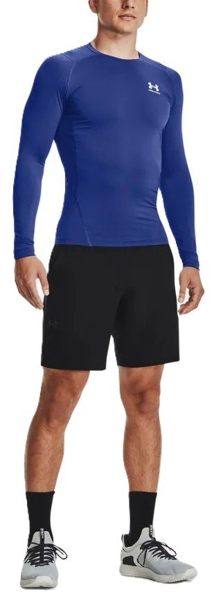 Under Armour HeatGear compression manches longues homme, royal