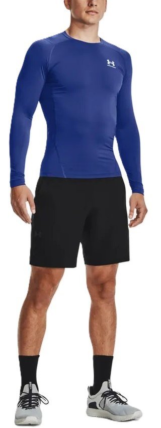 Under Armour HeatGear compression manches longues homme, royal