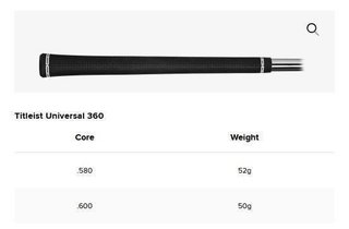 Titleist T350 4G fers homme, graphite