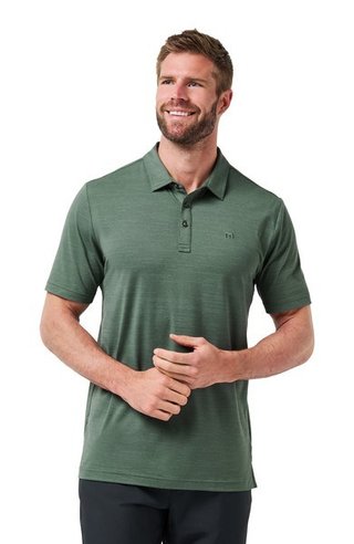 Travis Mathew The Heater polo homme, balsam green