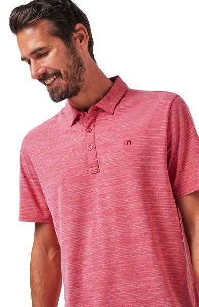 Travis Mathew The Heater polo homme, heather scooter