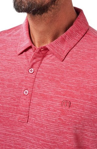 Travis Mathew The Heater polo homme, heather scooter