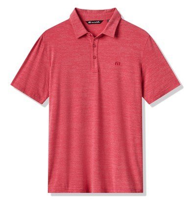 Travis Mathew The Heater polo homme, heather scooter