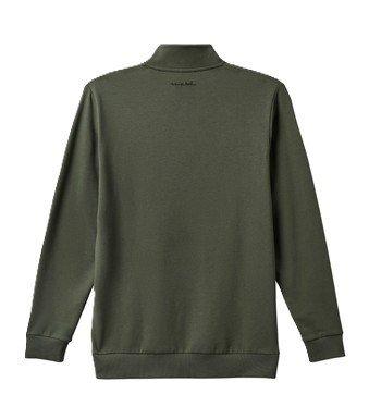 Travis Mathew Cloud Quarter Zip 2.0 pull homme, dark olive