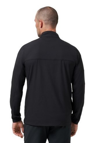 Travis Mathew Wanderlust quart-zip veste homme, noir