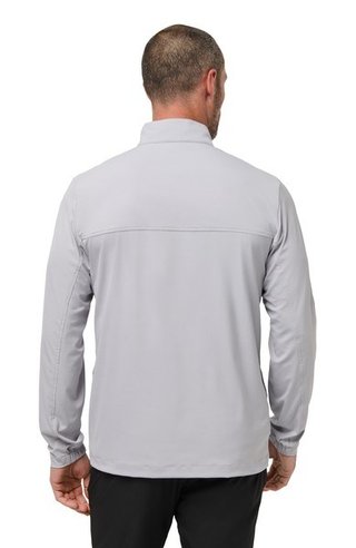 Travis Mathew Wanderlust quart-zip veste homme, micro chip