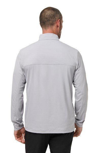 Travis Mathew Wanderlust quart-zip veste homme, micro chip