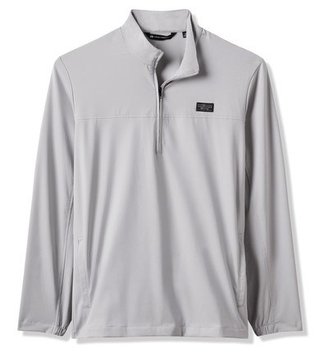 Travis Mathew Wanderlust quart-zip veste homme, micro chip