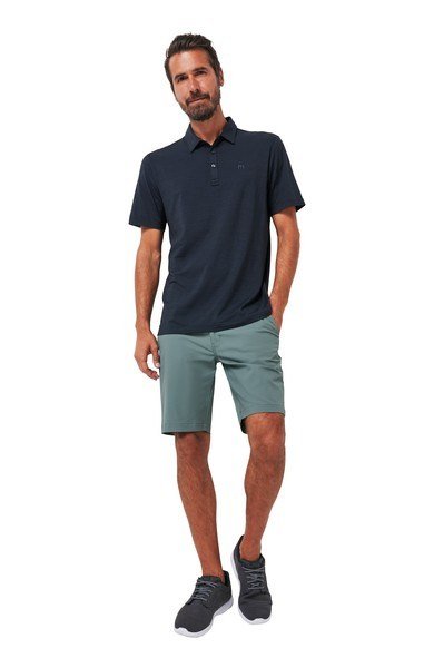 Travis Mathew Wanderlust short homme, balsam green