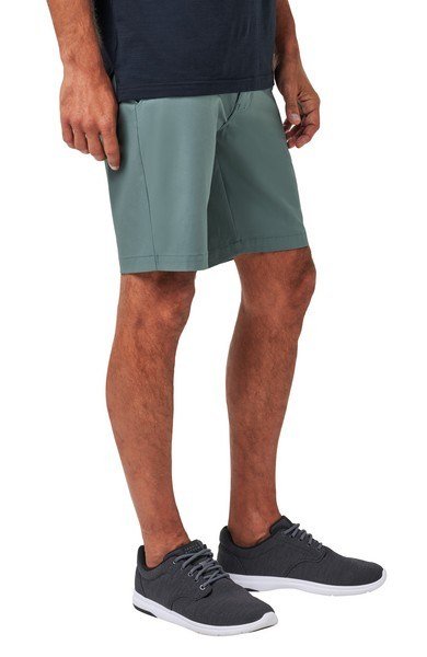 Travis Mathew Wanderlust short homme, balsam green