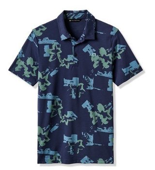 Travis Mathew Favorite Hello polo homme, total eclipse