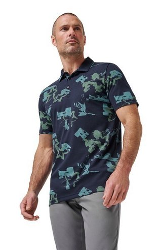 Travis Mathew Favorite Hello polo homme, total eclipse