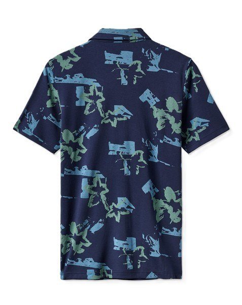 Travis Mathew Favorite Hello polo homme, total eclipse