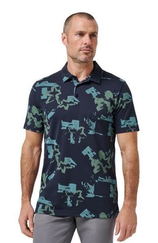 Travis Mathew Favorite Hello polo homme, total eclipse