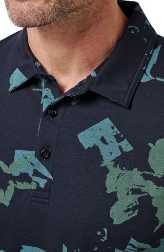 Travis Mathew Favorite Hello polo homme, total eclipse