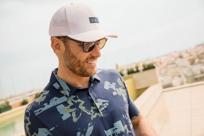 Travis Mathew Favorite Hello polo homme, total eclipse