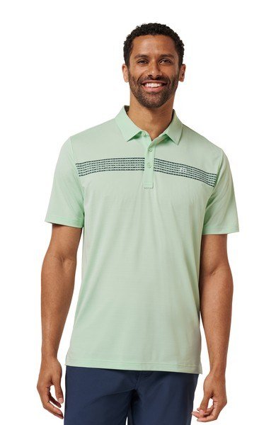 Travis Mathew River Boat polo homme, aqua foam