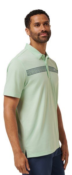 Travis Mathew River Boat polo homme, aqua foam