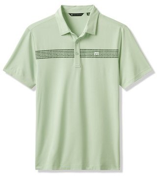 Travis Mathew River Boat polo homme, aqua foam