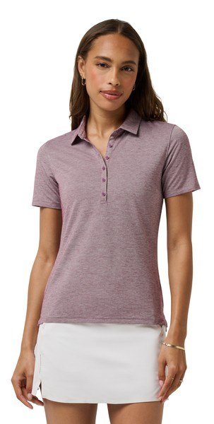 Travis Mathew Featherweight Active polo femme, heather damson