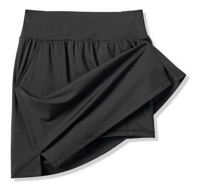 Travis Mathew Game Set Match jupe-short longue femme, noire