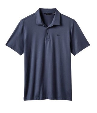 Travis Mathew Featherweight Performance polo homme, total eclipse