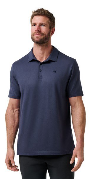 Travis Mathew Featherweight Performance polo homme, total eclipse