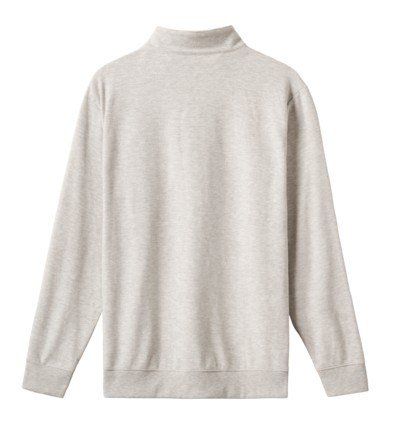 Travis Mathew Cloud pull homme 1/4 zip, heather grey