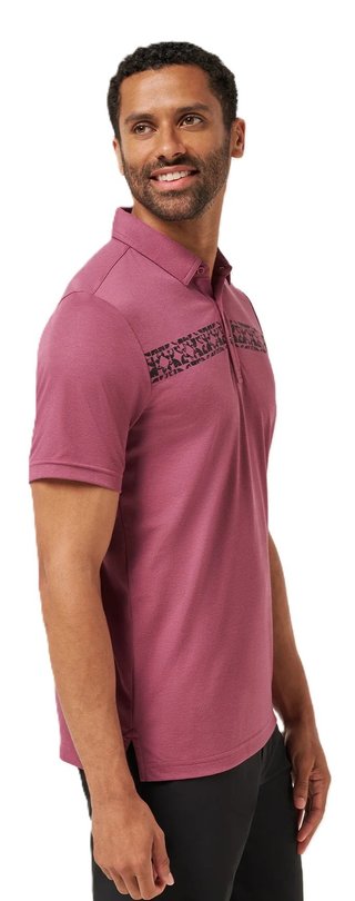 Travis Mathew Bungee Jump polo homme, damson