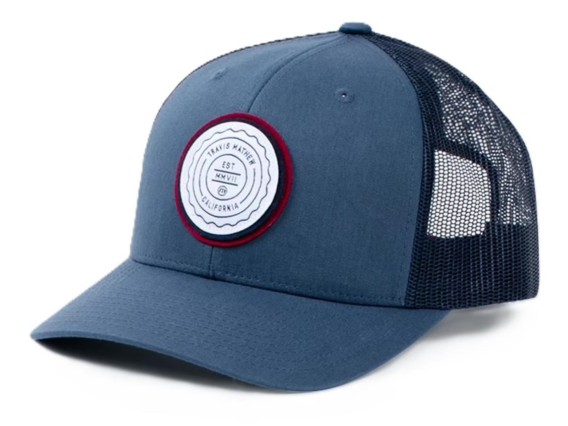 Travis Mathew The Patch casquette junior, bleu foncé